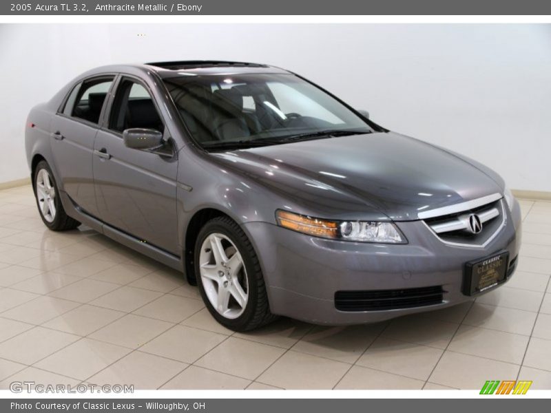 Anthracite Metallic / Ebony 2005 Acura TL 3.2