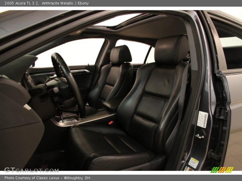Anthracite Metallic / Ebony 2005 Acura TL 3.2
