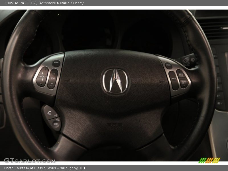 Anthracite Metallic / Ebony 2005 Acura TL 3.2