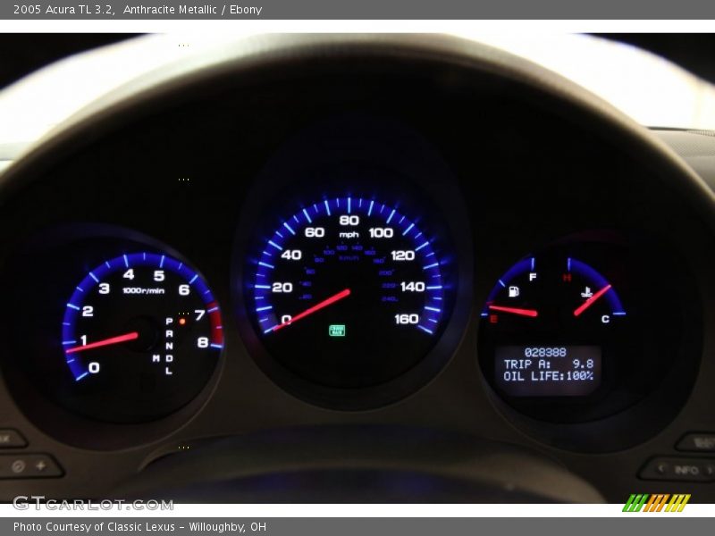 Anthracite Metallic / Ebony 2005 Acura TL 3.2