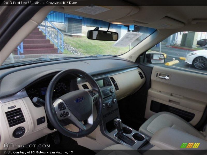 Mineral Gray Metallic / Dune 2013 Ford Flex SE