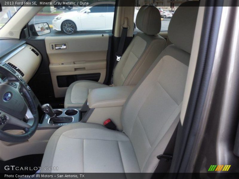 Mineral Gray Metallic / Dune 2013 Ford Flex SE