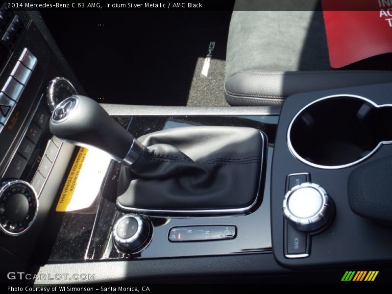 Iridium Silver Metallic / AMG Black 2014 Mercedes-Benz C 63 AMG