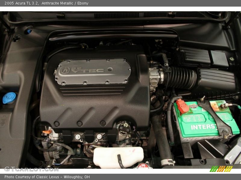 Anthracite Metallic / Ebony 2005 Acura TL 3.2