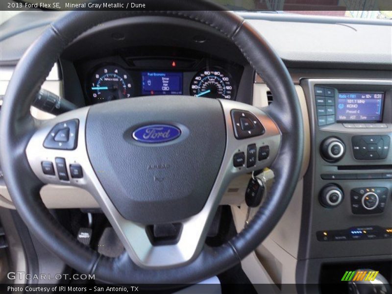 Mineral Gray Metallic / Dune 2013 Ford Flex SE