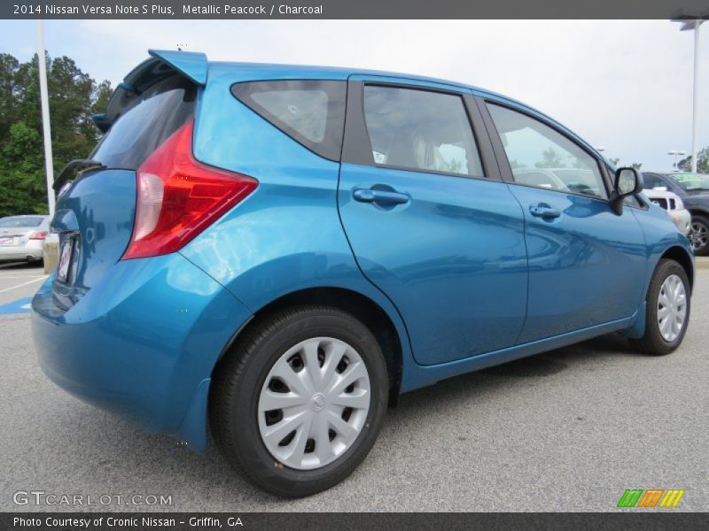 Metallic Peacock / Charcoal 2014 Nissan Versa Note S Plus