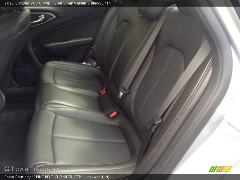 Rear Seat of 2015 200 C AWD
