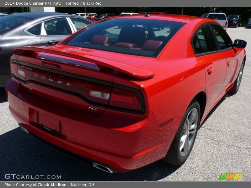 TorRed / Black/Red 2014 Dodge Charger R/T AWD