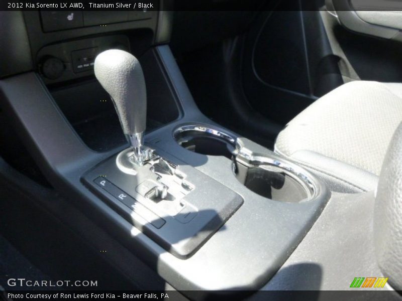Titanium Silver / Black 2012 Kia Sorento LX AWD