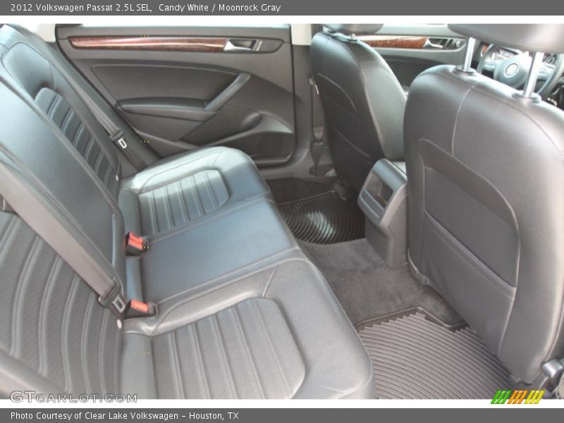 Candy White / Moonrock Gray 2012 Volkswagen Passat 2.5L SEL
