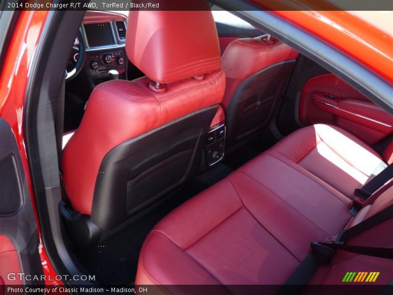 TorRed / Black/Red 2014 Dodge Charger R/T AWD
