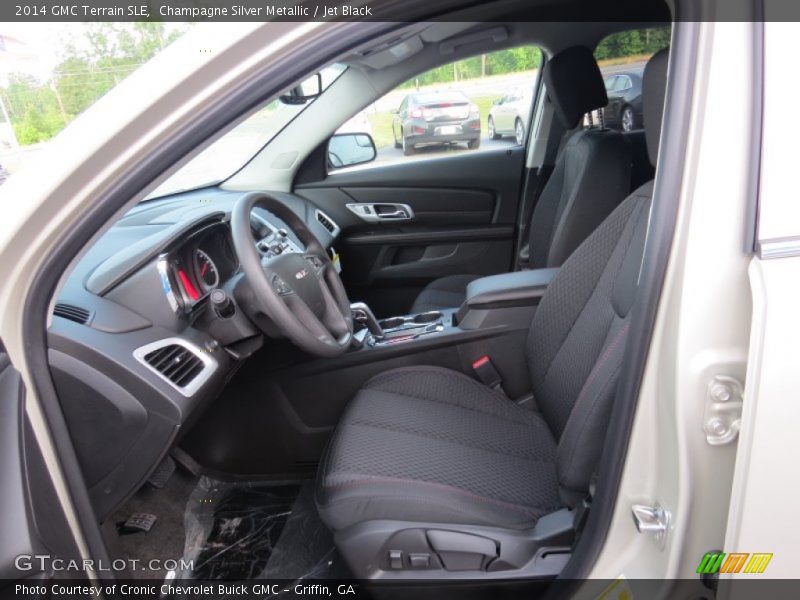 Champagne Silver Metallic / Jet Black 2014 GMC Terrain SLE