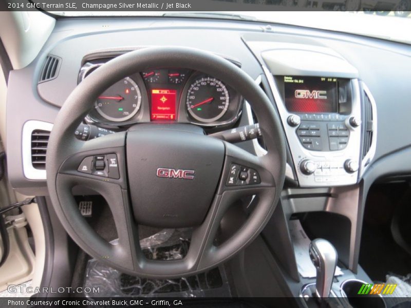 Champagne Silver Metallic / Jet Black 2014 GMC Terrain SLE