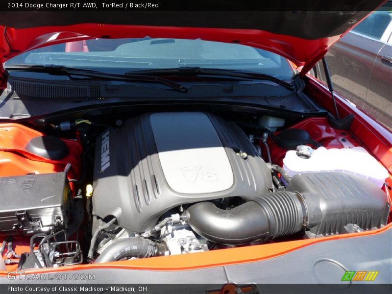 TorRed / Black/Red 2014 Dodge Charger R/T AWD