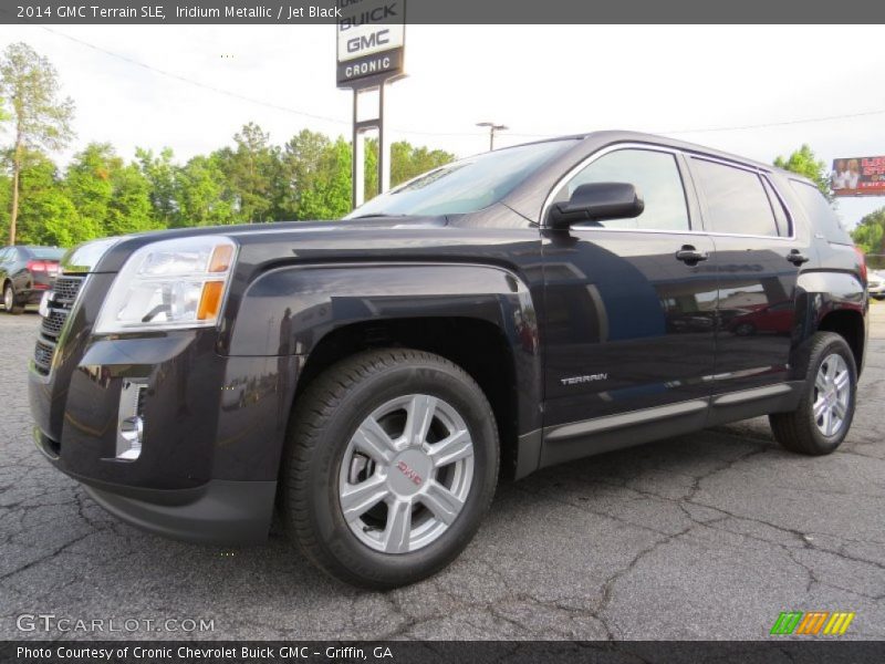 Iridium Metallic / Jet Black 2014 GMC Terrain SLE