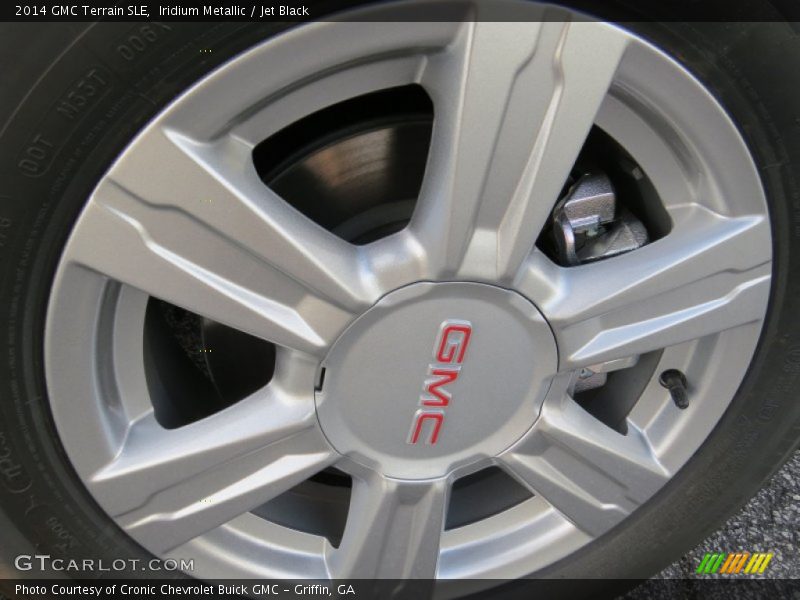 Iridium Metallic / Jet Black 2014 GMC Terrain SLE