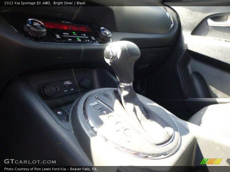 Bright Silver / Black 2013 Kia Sportage EX AWD