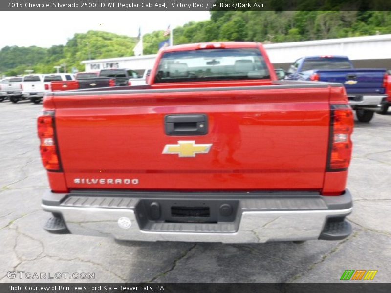 Victory Red / Jet Black/Dark Ash 2015 Chevrolet Silverado 2500HD WT Regular Cab 4x4