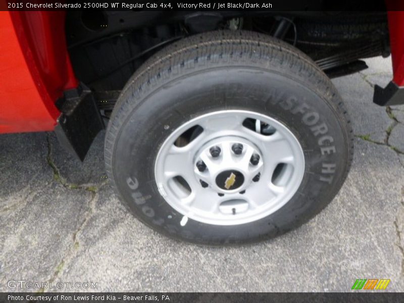 Victory Red / Jet Black/Dark Ash 2015 Chevrolet Silverado 2500HD WT Regular Cab 4x4