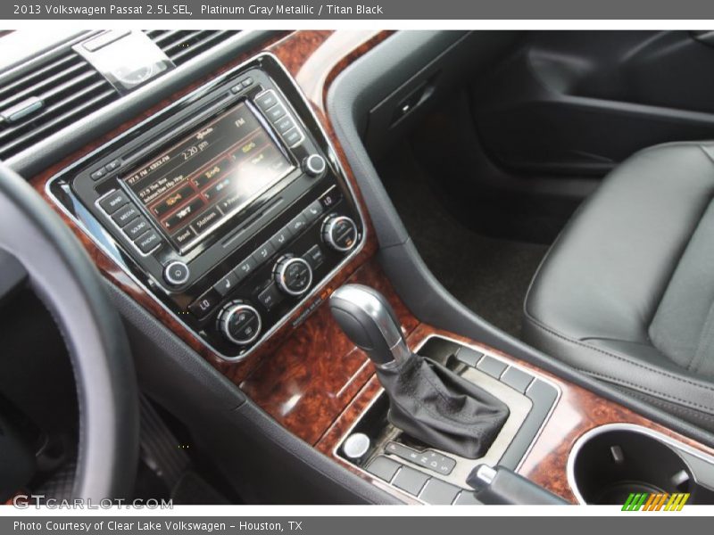 Platinum Gray Metallic / Titan Black 2013 Volkswagen Passat 2.5L SEL