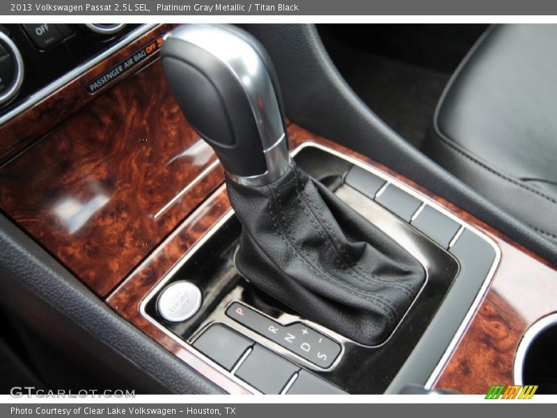 Platinum Gray Metallic / Titan Black 2013 Volkswagen Passat 2.5L SEL
