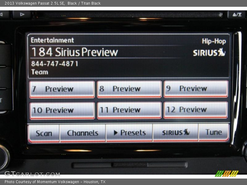 Black / Titan Black 2013 Volkswagen Passat 2.5L SE