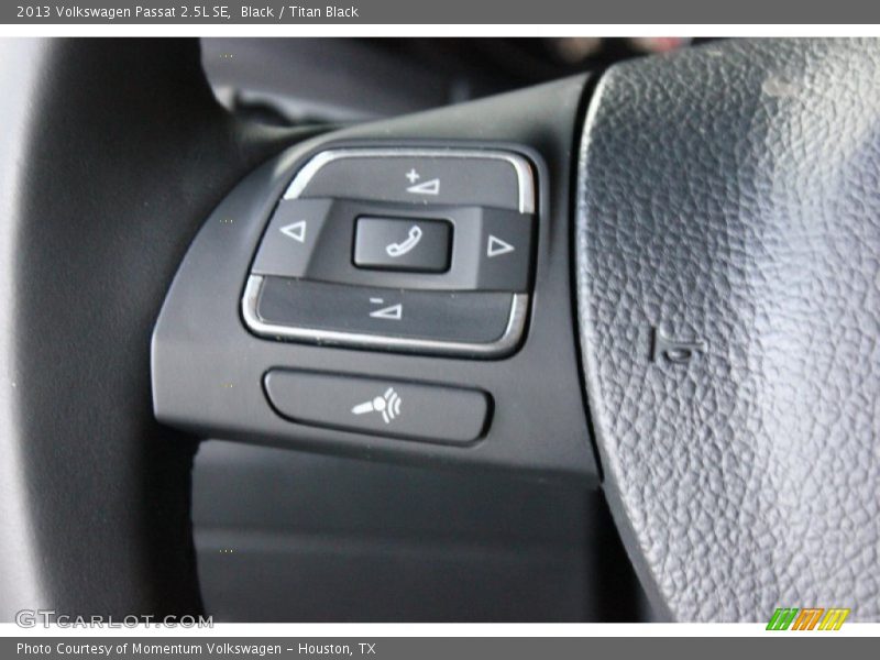 Black / Titan Black 2013 Volkswagen Passat 2.5L SE