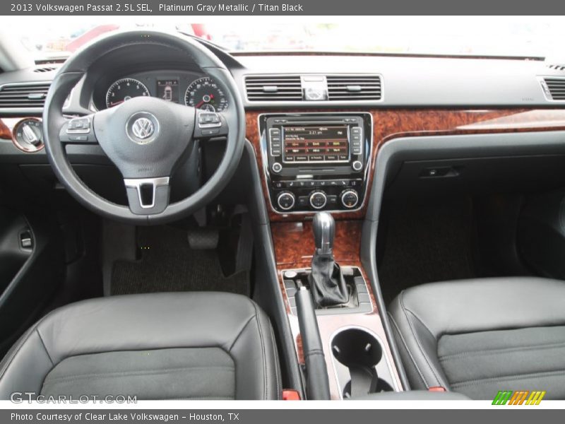 Dashboard of 2013 Passat 2.5L SEL