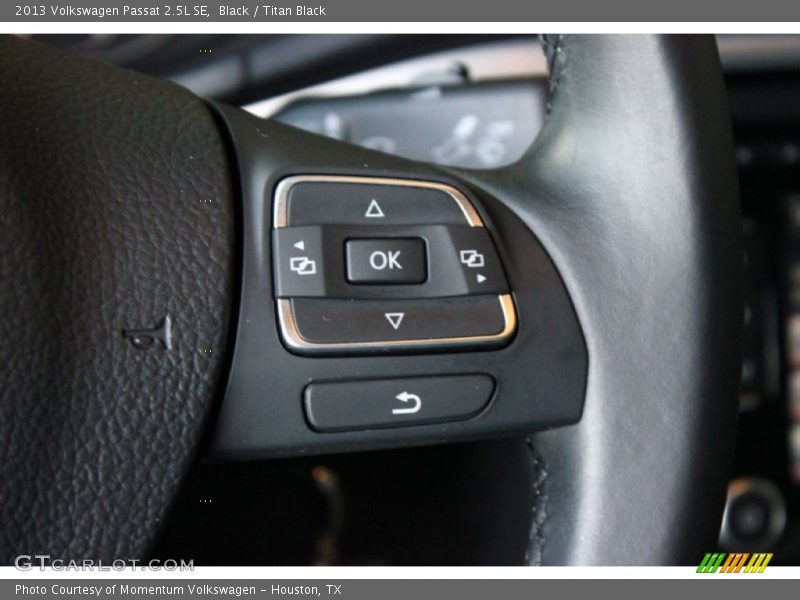 Black / Titan Black 2013 Volkswagen Passat 2.5L SE