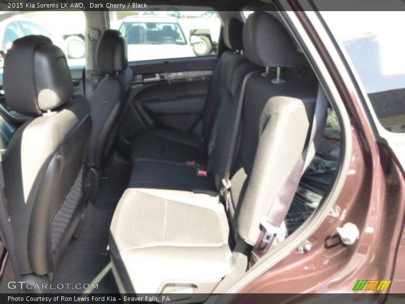 Dark Cherry / Black 2015 Kia Sorento LX AWD