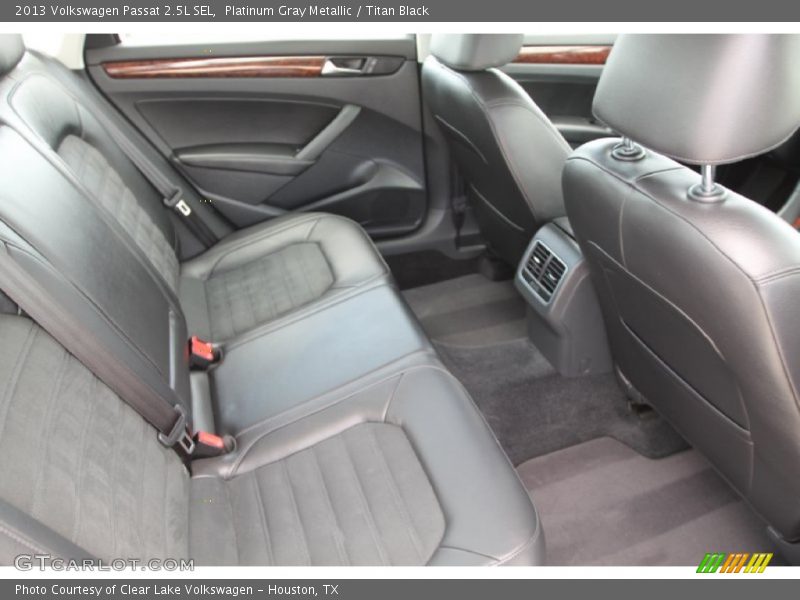 Platinum Gray Metallic / Titan Black 2013 Volkswagen Passat 2.5L SEL