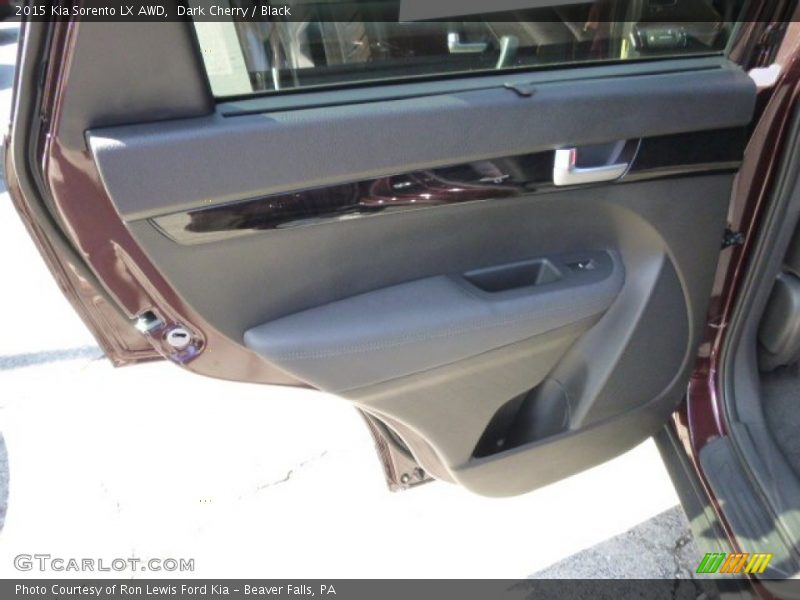 Dark Cherry / Black 2015 Kia Sorento LX AWD