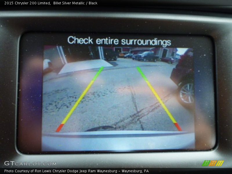 Billet Silver Metallic / Black 2015 Chrysler 200 Limited