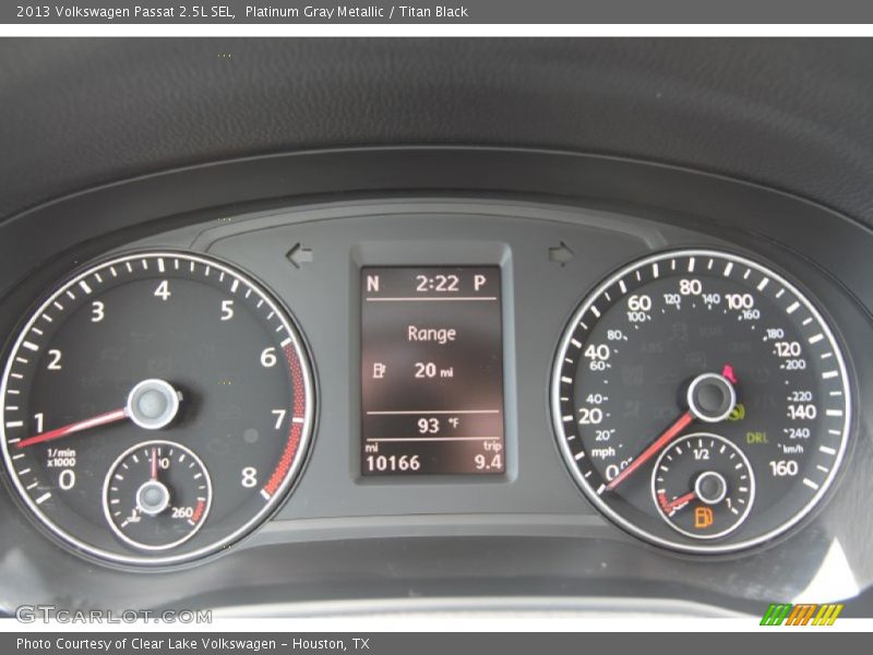  2013 Passat 2.5L SEL 2.5L SEL Gauges