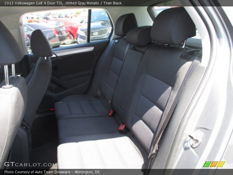 United Gray Metallic / Titan Black 2013 Volkswagen Golf 4 Door TDI