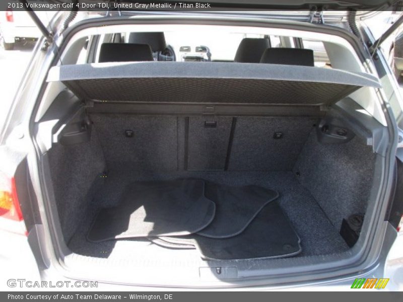 United Gray Metallic / Titan Black 2013 Volkswagen Golf 4 Door TDI