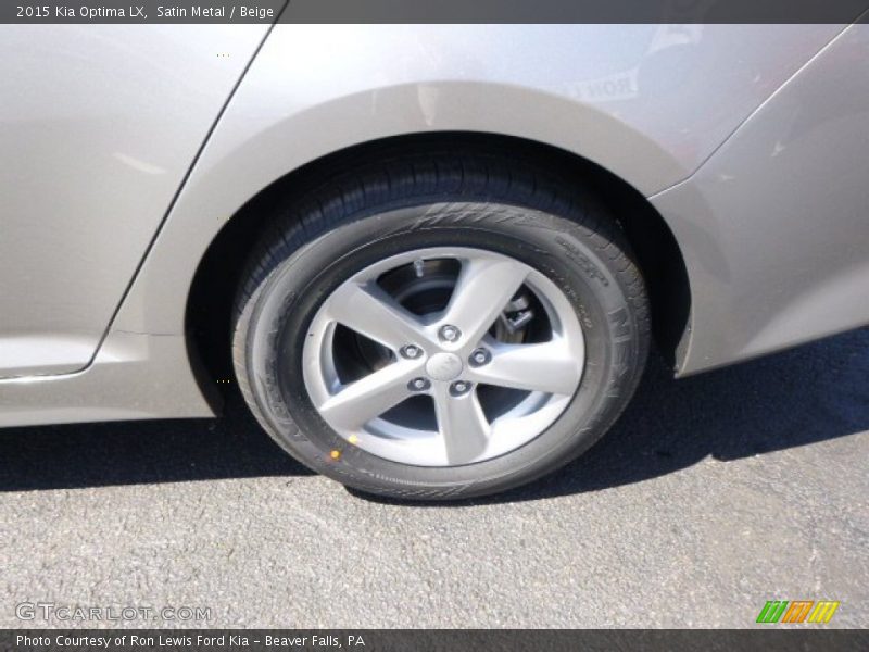 Satin Metal / Beige 2015 Kia Optima LX