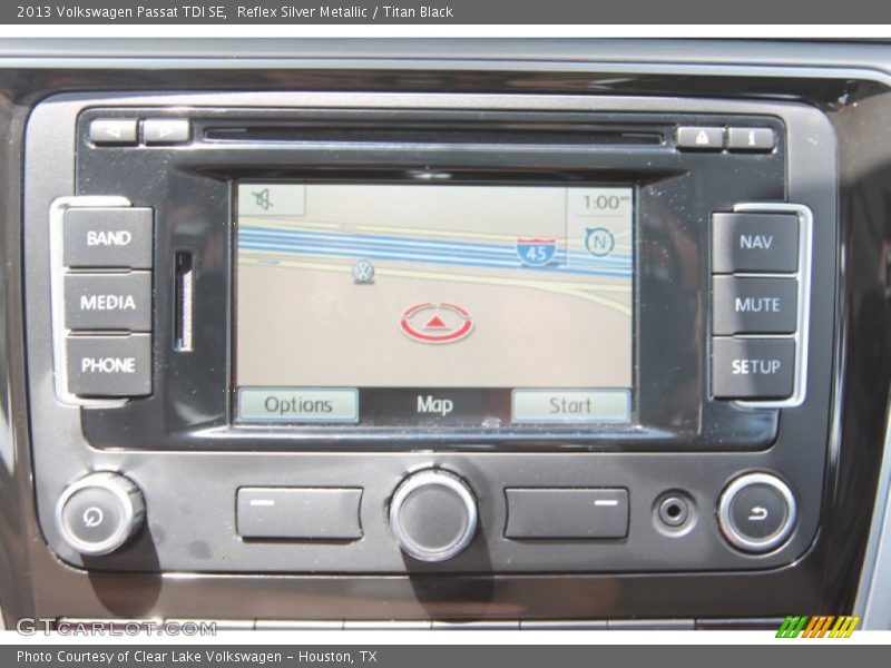 Reflex Silver Metallic / Titan Black 2013 Volkswagen Passat TDI SE