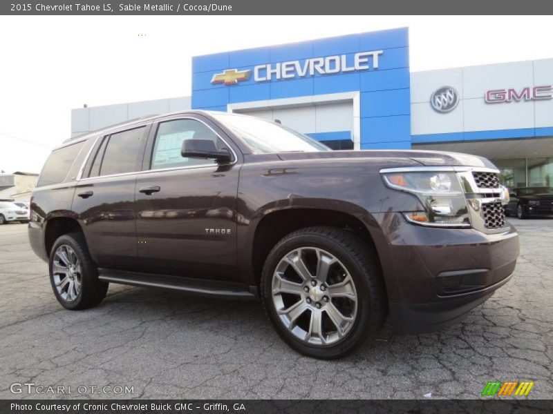 Sable Metallic / Cocoa/Dune 2015 Chevrolet Tahoe LS