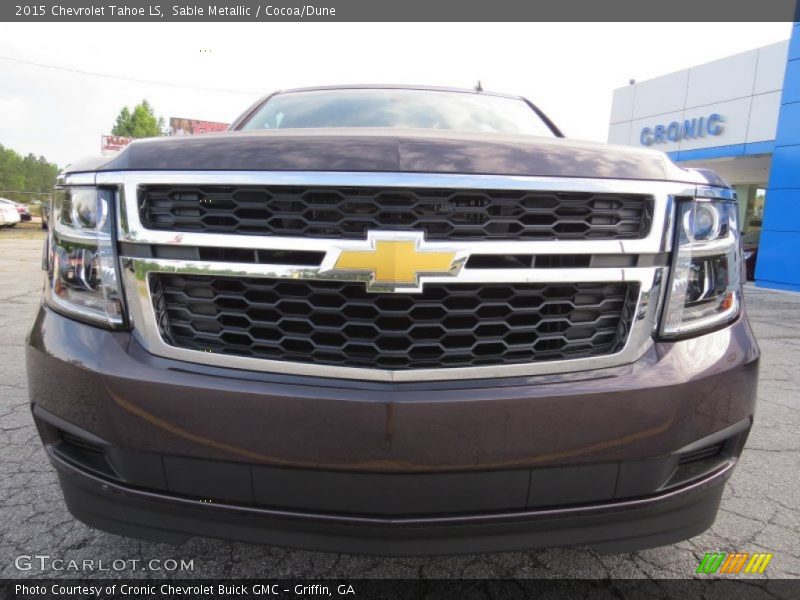Sable Metallic / Cocoa/Dune 2015 Chevrolet Tahoe LS