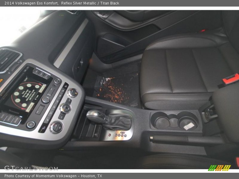 Reflex Silver Metallic / Titan Black 2014 Volkswagen Eos Komfort