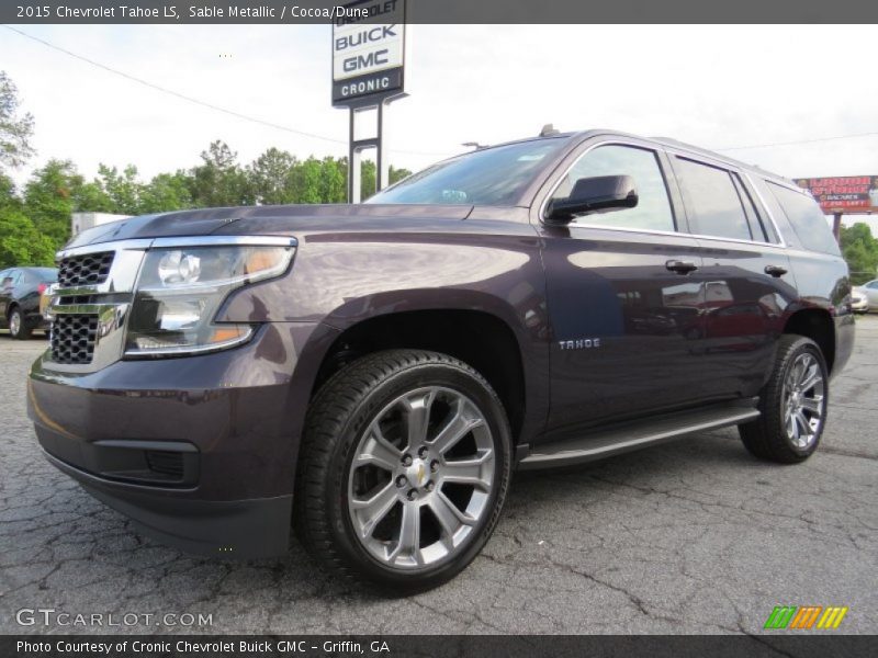 Sable Metallic / Cocoa/Dune 2015 Chevrolet Tahoe LS