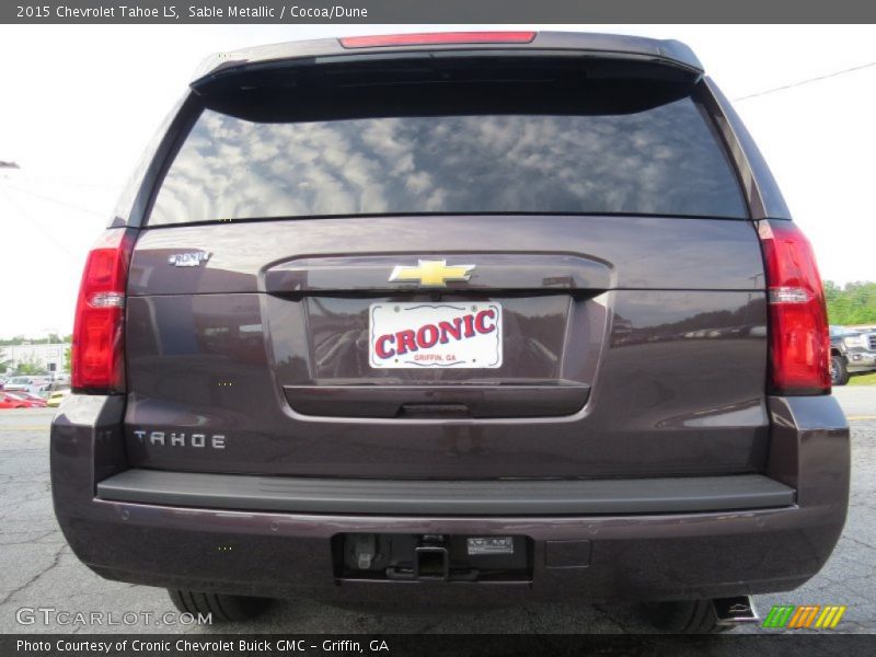 Sable Metallic / Cocoa/Dune 2015 Chevrolet Tahoe LS