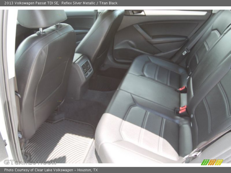 Reflex Silver Metallic / Titan Black 2013 Volkswagen Passat TDI SE