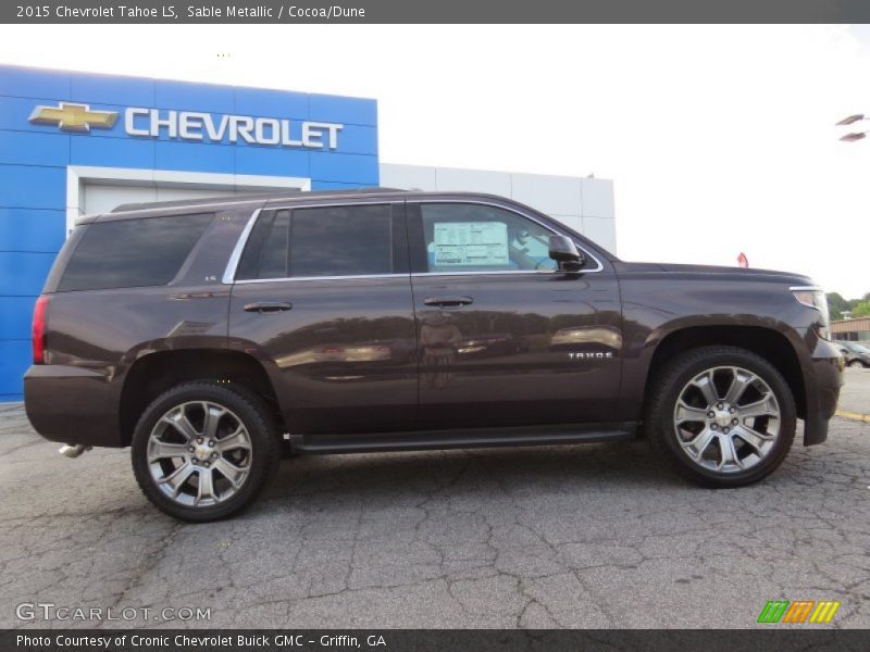 Sable Metallic / Cocoa/Dune 2015 Chevrolet Tahoe LS