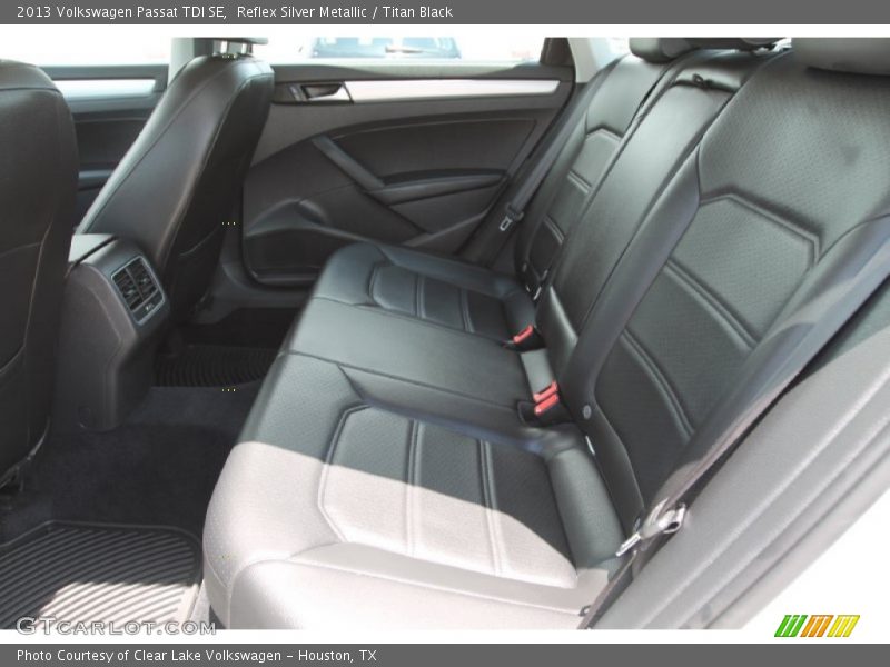 Reflex Silver Metallic / Titan Black 2013 Volkswagen Passat TDI SE