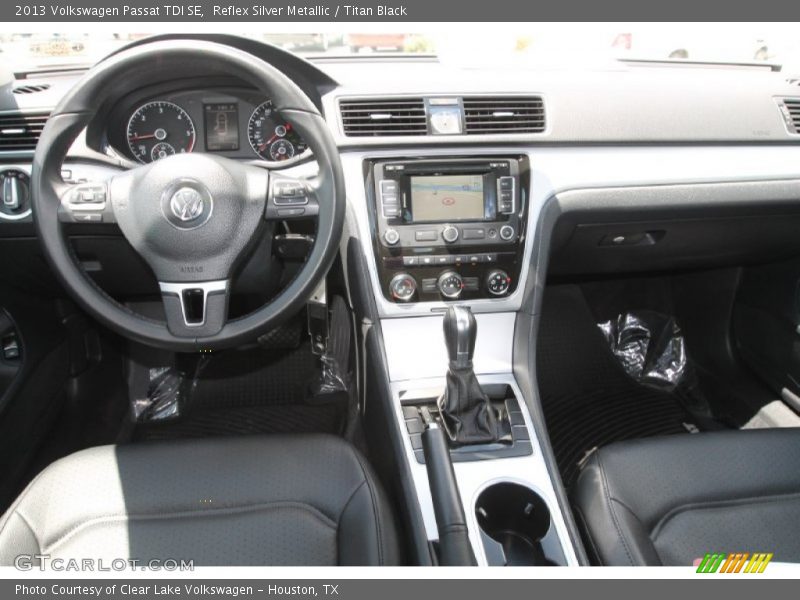 Reflex Silver Metallic / Titan Black 2013 Volkswagen Passat TDI SE