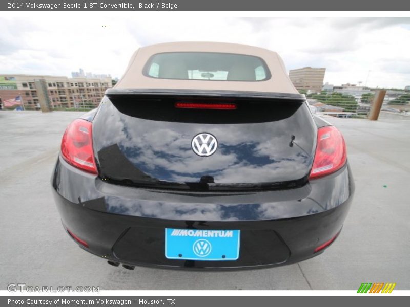 Black / Beige 2014 Volkswagen Beetle 1.8T Convertible