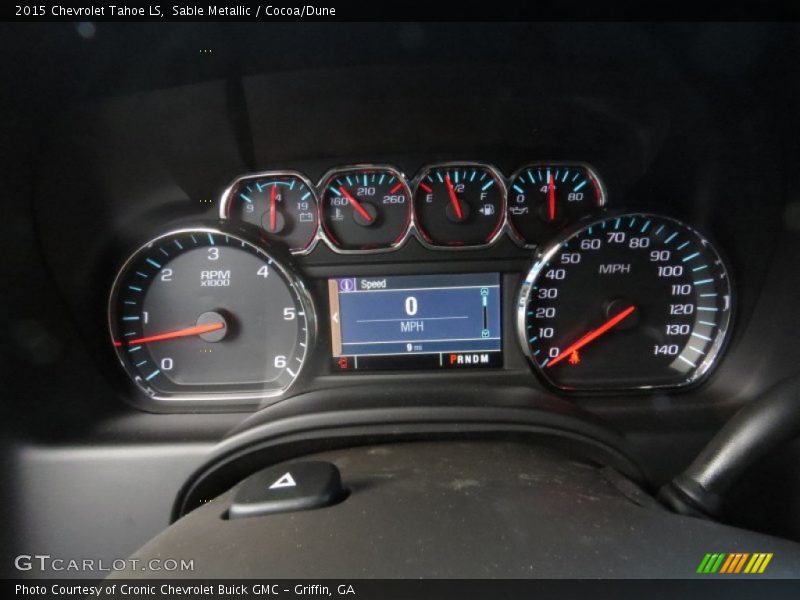  2015 Tahoe LS LS Gauges