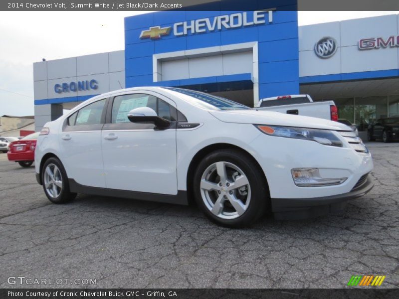 Summit White / Jet Black/Dark Accents 2014 Chevrolet Volt